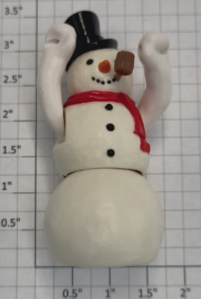 Lionel 18422-60 Snowman Handcar Figure