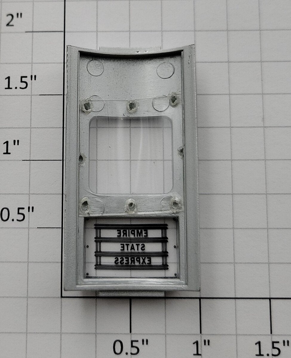 Lionel 21595-31 K-Line Empire State Observation Car Rear Door