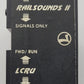 Lionel 18221-506 SD-50 Denver & Rio Grande Black Diesel Fuel Tank Assembly