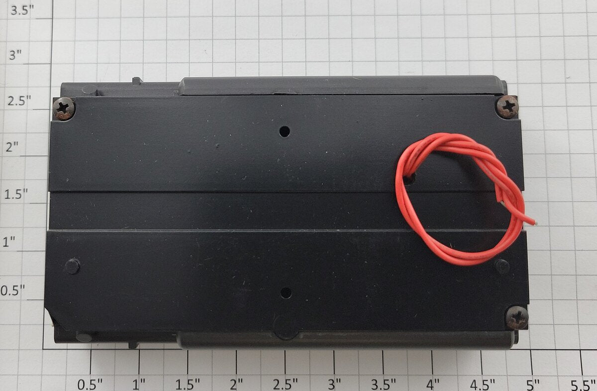 Lionel 18221-506 SD-50 Denver & Rio Grande Black Diesel Fuel Tank Assembly