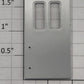 Lionel 21597-41 Small Silver Left Hand K-Line Passenger Car Door