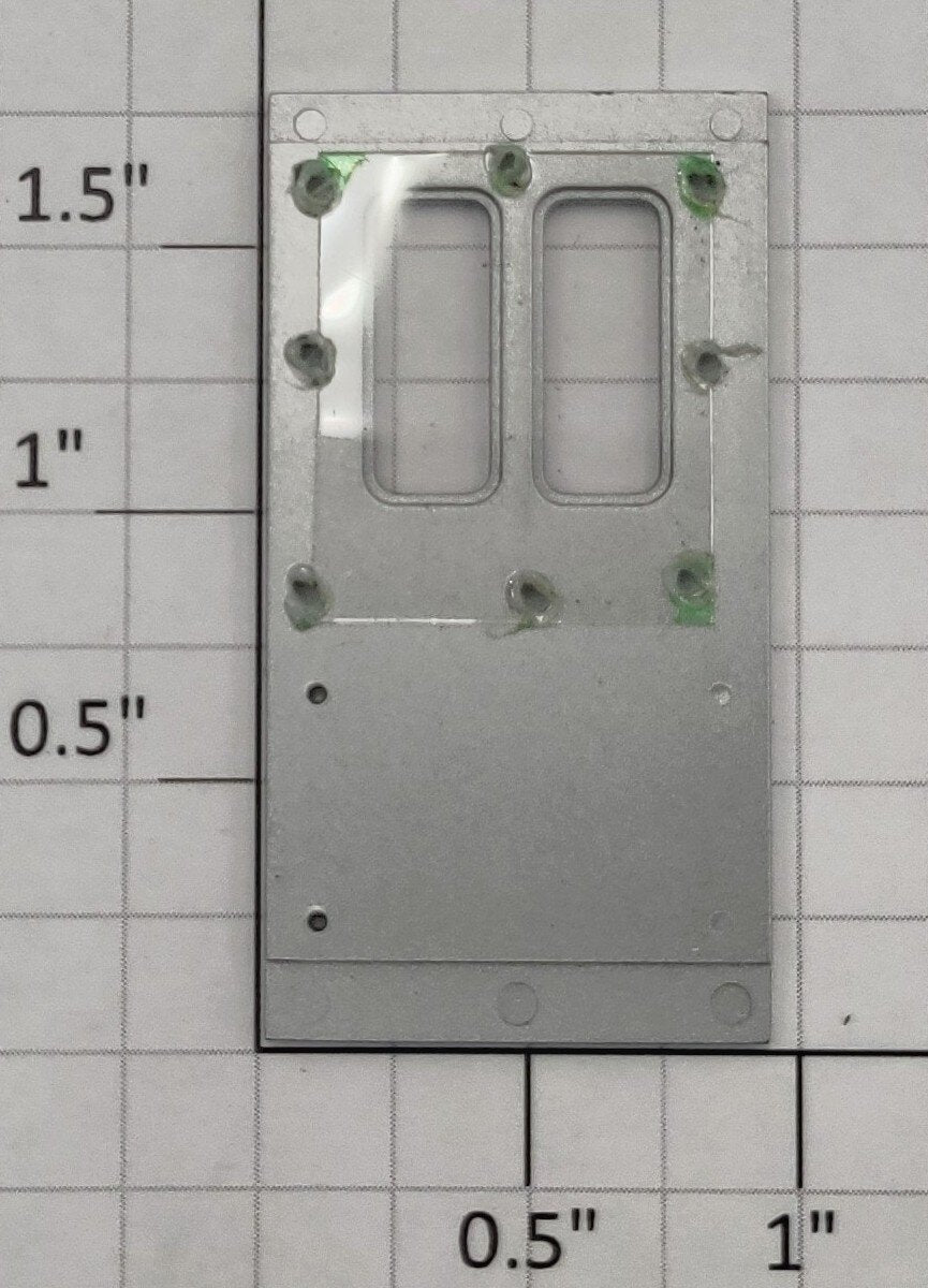 Lionel 21597-43 Small Silver Right Hand K-Line Passenger Car Door