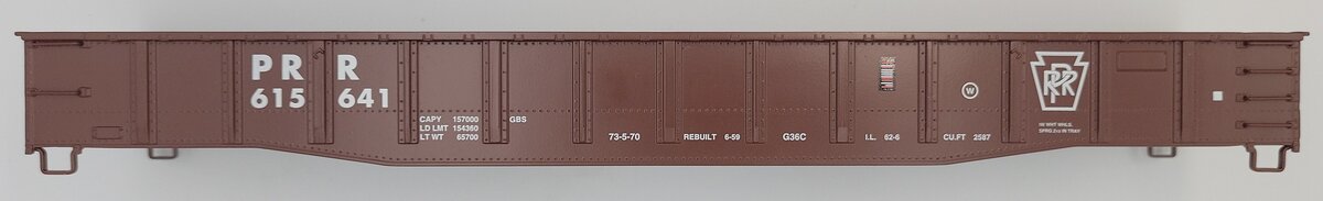 Lionel 21643-002 PRR Gondola Body #615641