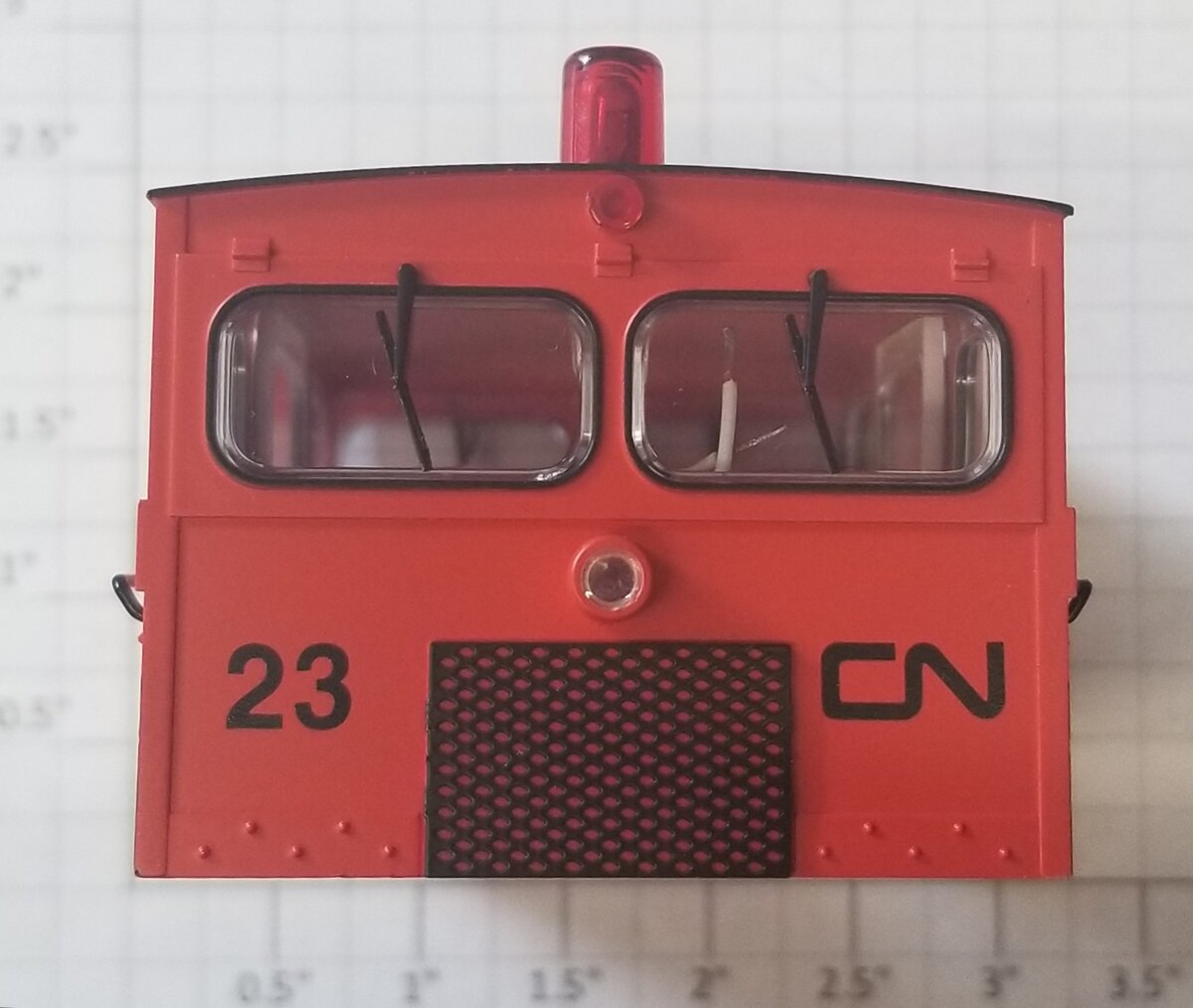 Lionel 18468-7 #23 Canadian National Speeder Cab Shell