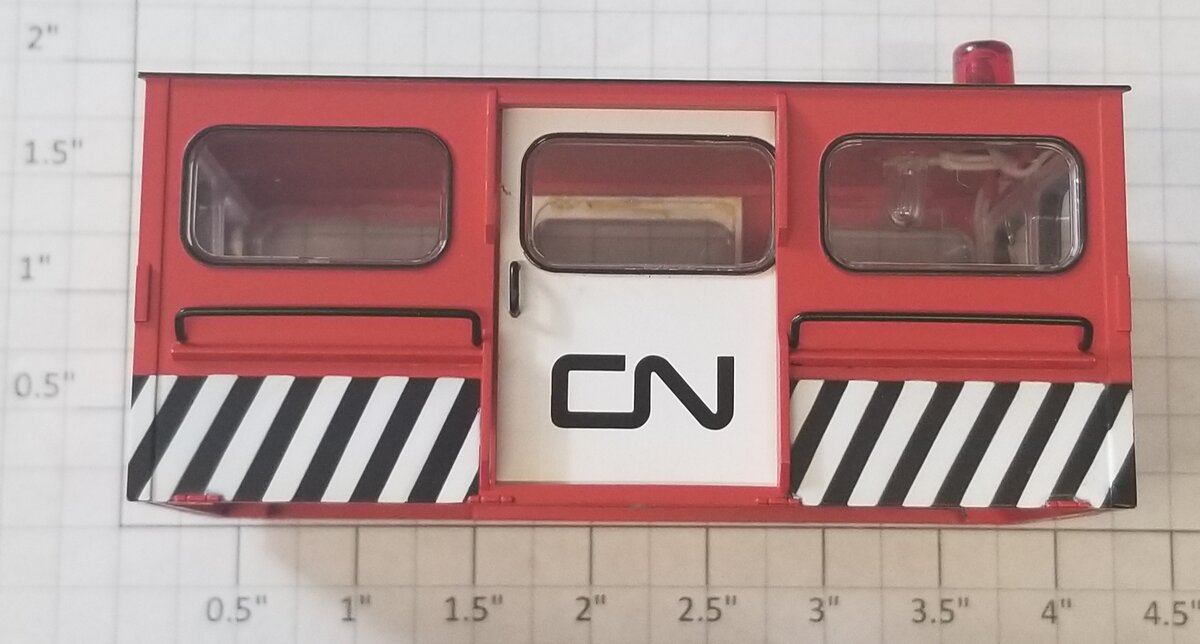 Lionel 18468-7 #23 Canadian National Speeder Cab Shell
