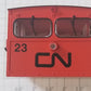 Lionel 18468-7 #23 Canadian National Speeder Cab Shell