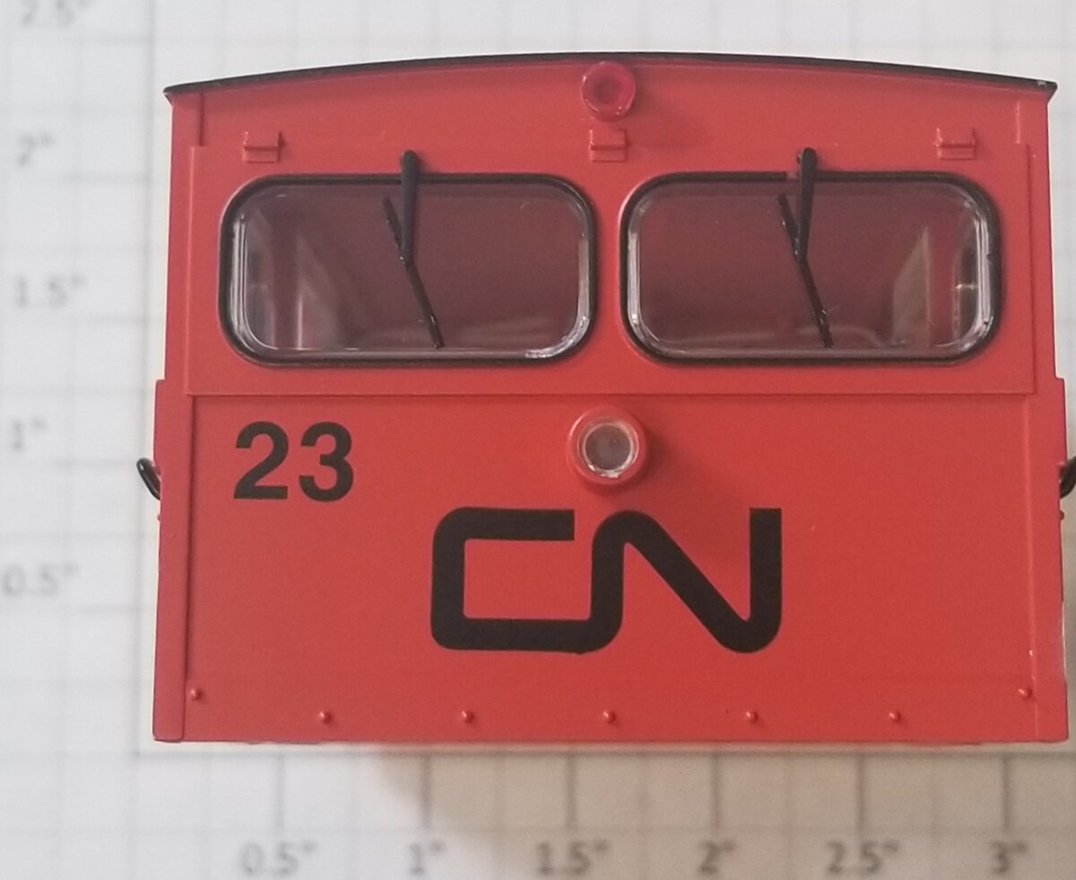 Lionel 18468-7 #23 Canadian National Speeder Cab Shell