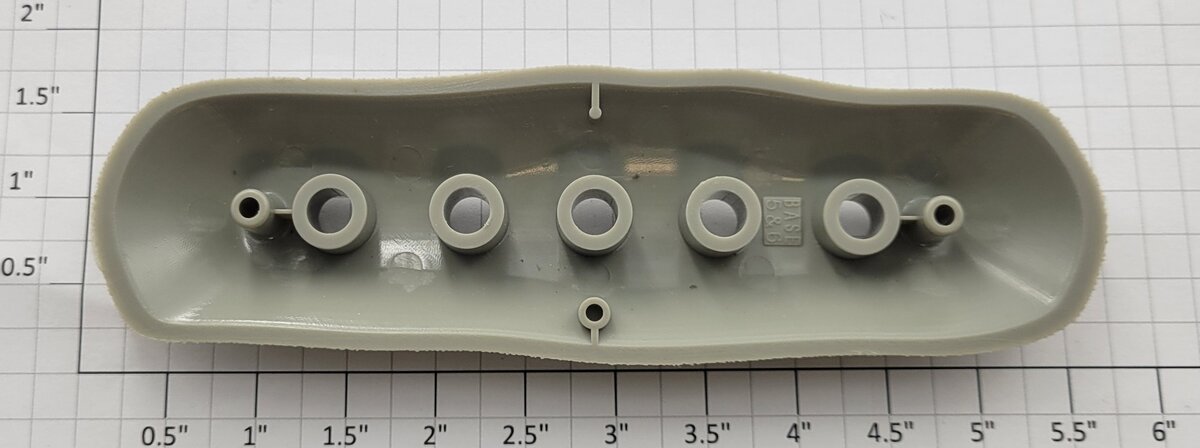 Lionel 12037-123 FasTrack Graduated Trestle Base #5 & 6
