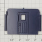 Lionel 19146-34 C&O Aluminum Passenger Car Blue Plastic Bulkhead