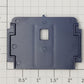 Lionel 19146-34 C&O Aluminum Passenger Car Blue Plastic Bulkhead