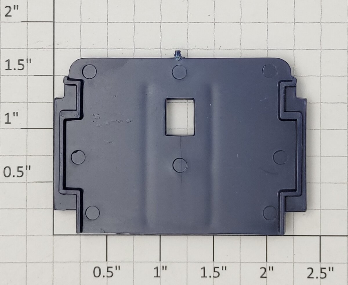 Lionel 19146-34 C&O Aluminum Passenger Car Blue Plastic Bulkhead