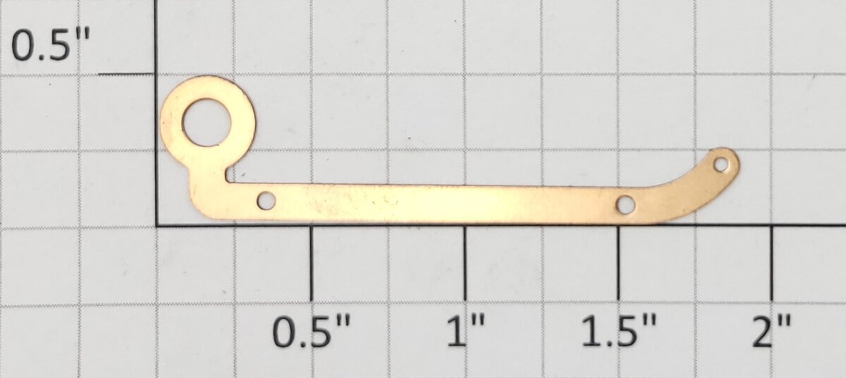 Lionel 12045-93 Fastrack Remote Switch Long Base Contact Strip