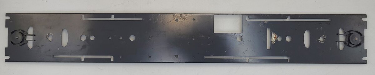 Lionel 15503-10 Black Metal Southern Crescent Observation Car Frame