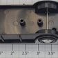 Lionel 24164-127 Black Plastic Summer Vacation Trailer Frame with Wheels