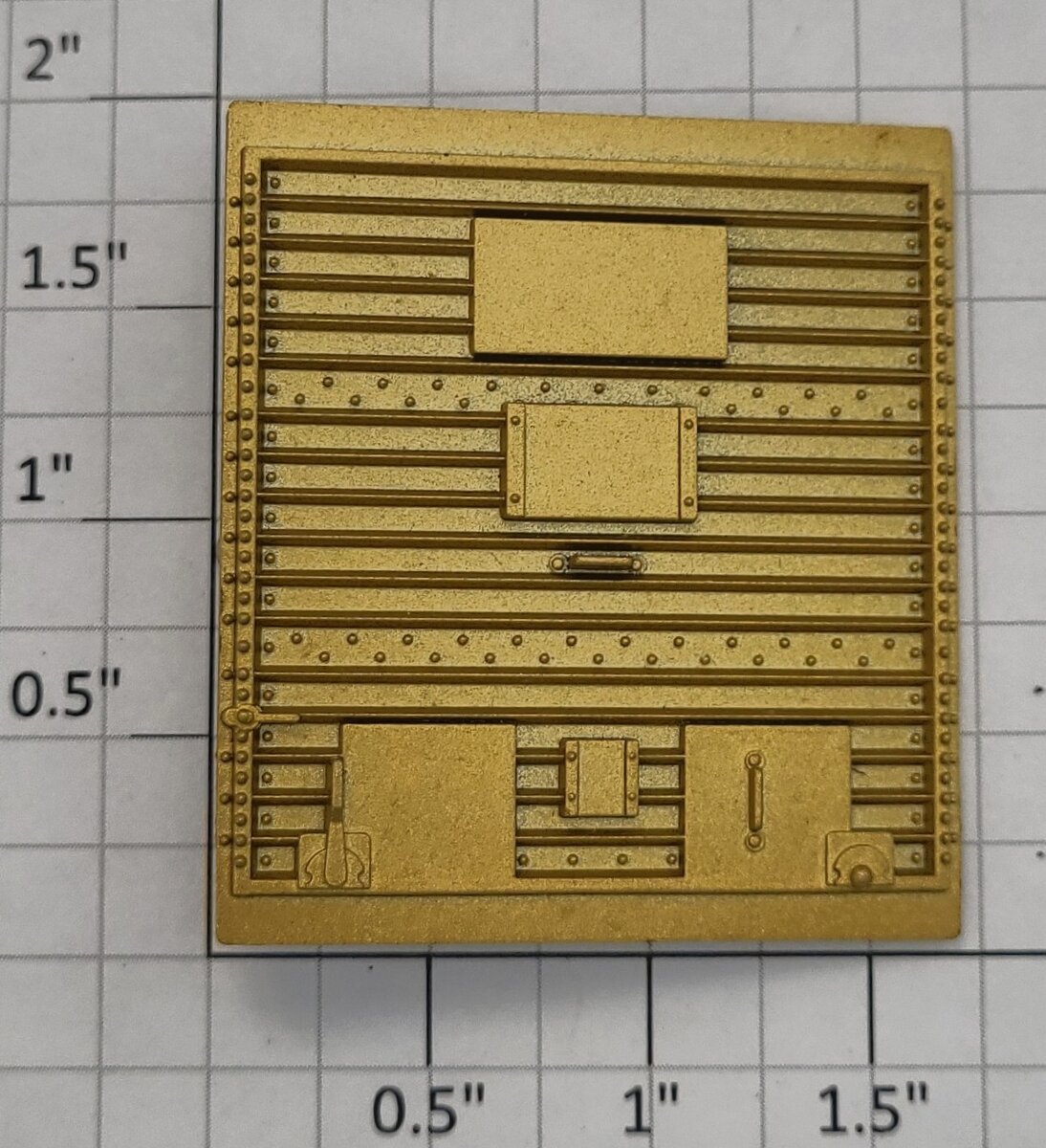 Lionel 26214-14 Gold Multi-Panel Boxcar Door