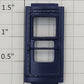 Lionel 19150-14 C&O Aluminum Streamlined Observation Car Blue Door
