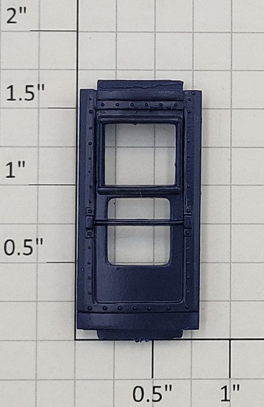 Lionel 19150-14 C&O Aluminum Streamlined Observation Car Blue Door