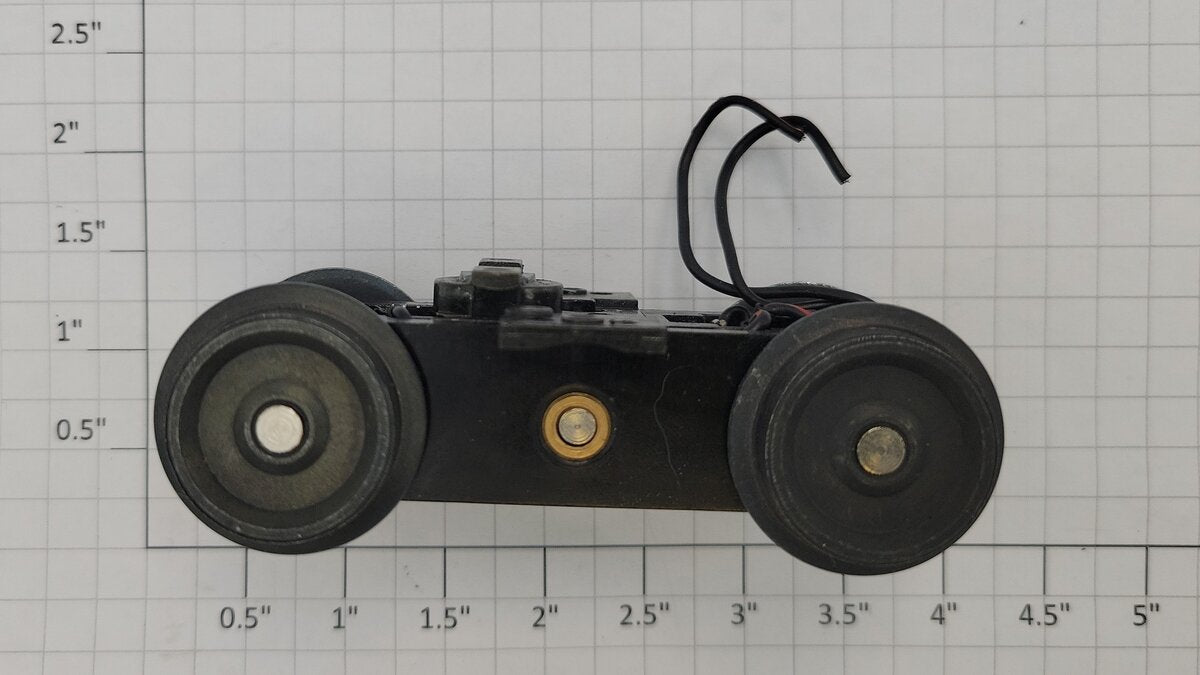 Lionel 28314-570 Black Diesel Locomotive Powered Genset Switcher 4 Wheel Truck
