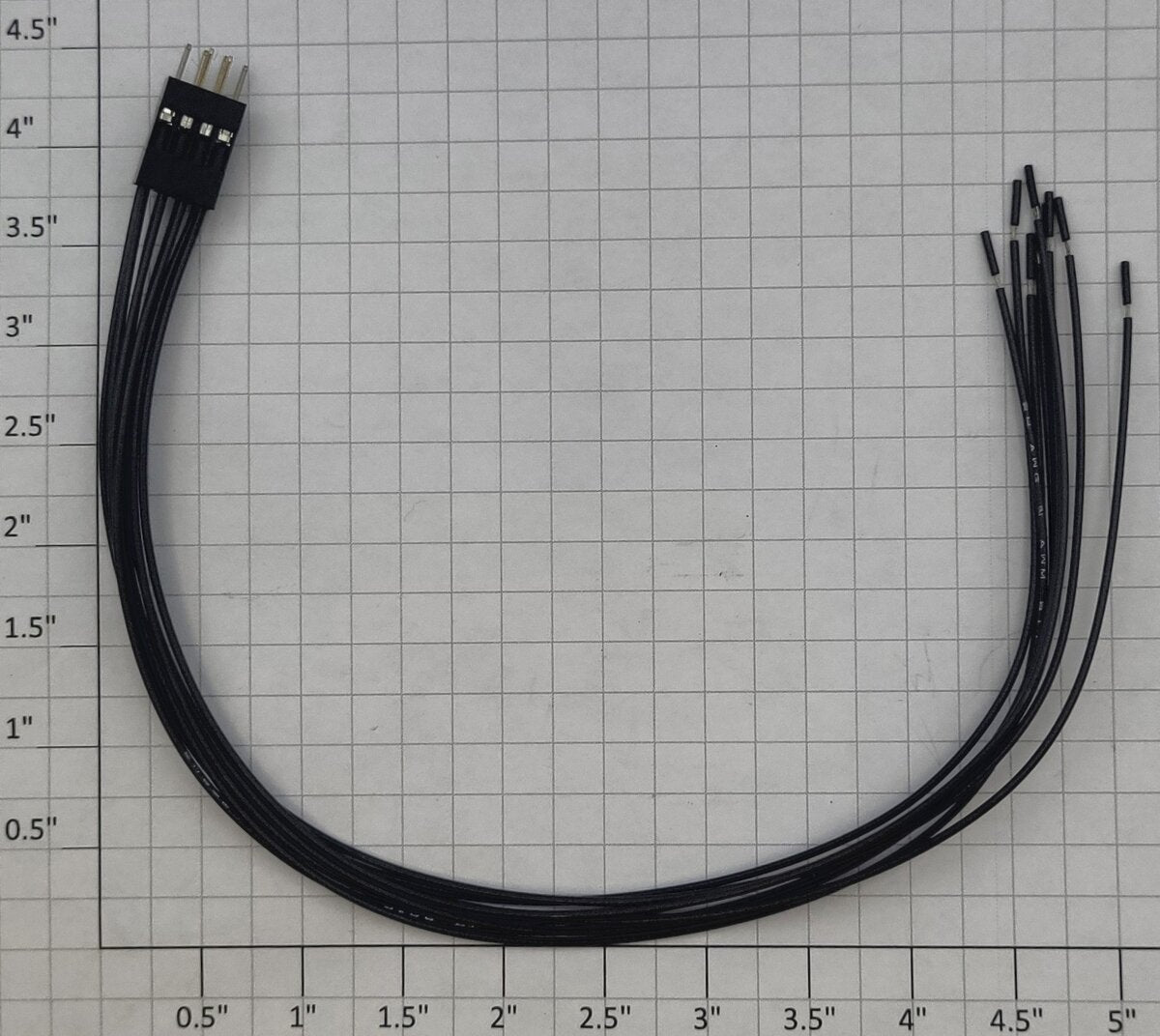 Lionel 18043-140 8-Pin Male Wiring Harness Connector Assembly
