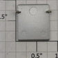 Lionel 15531-9 Silver & Orange Acela Passenger Car Air Conditioner Hatch