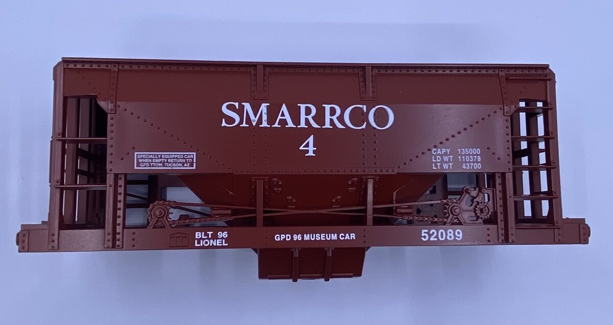 Lionel 52089-7 SMARRCO Ore Car Body Shell