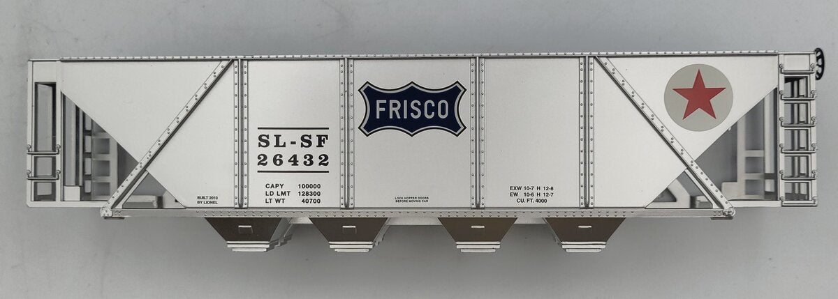 Lionel 26432-2 Frisco SL-SF 4-Bay Hopper Shell #26432