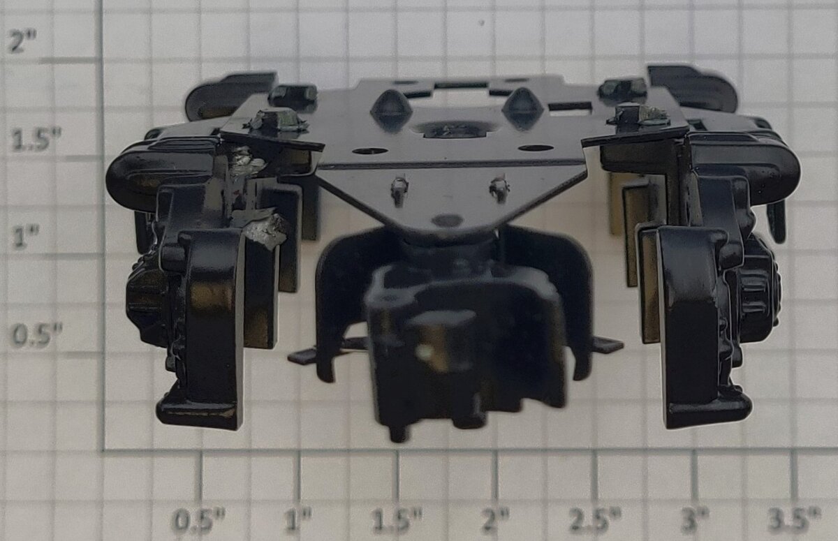 Lionel 28876-36 Black Diecast FT Diesel Locomotive Coupler Truck Frame