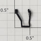 Lionel 17189-94 Saskatchewan 3-Bay Cylindrical Hopper Left Stirrup Step