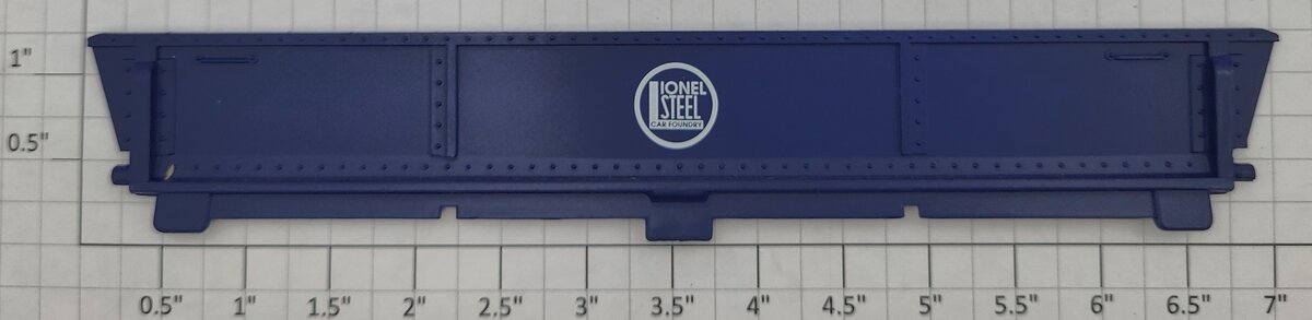 Lionel 26721-47 Dark Blue Plastic Lionel Steel Dump Car Gate