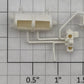 Lionel 17192-165 White Plastic Lehigh Valley PS-2 Hopper Brake Gear Assembly