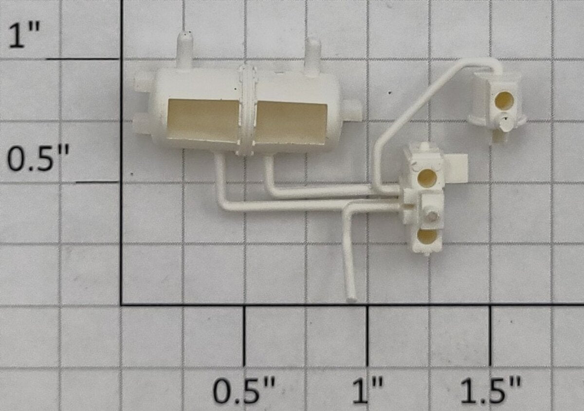 Lionel 17192-165 White Plastic Lehigh Valley PS-2 Hopper Brake Gear Assembly