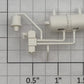 Lionel 17192-165 White Plastic Lehigh Valley PS-2 Hopper Brake Gear Assembly