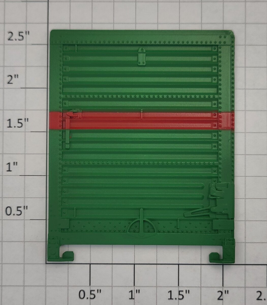 Lionel 17207-14 Green / Red Stripe Hi-Cube Box Car 