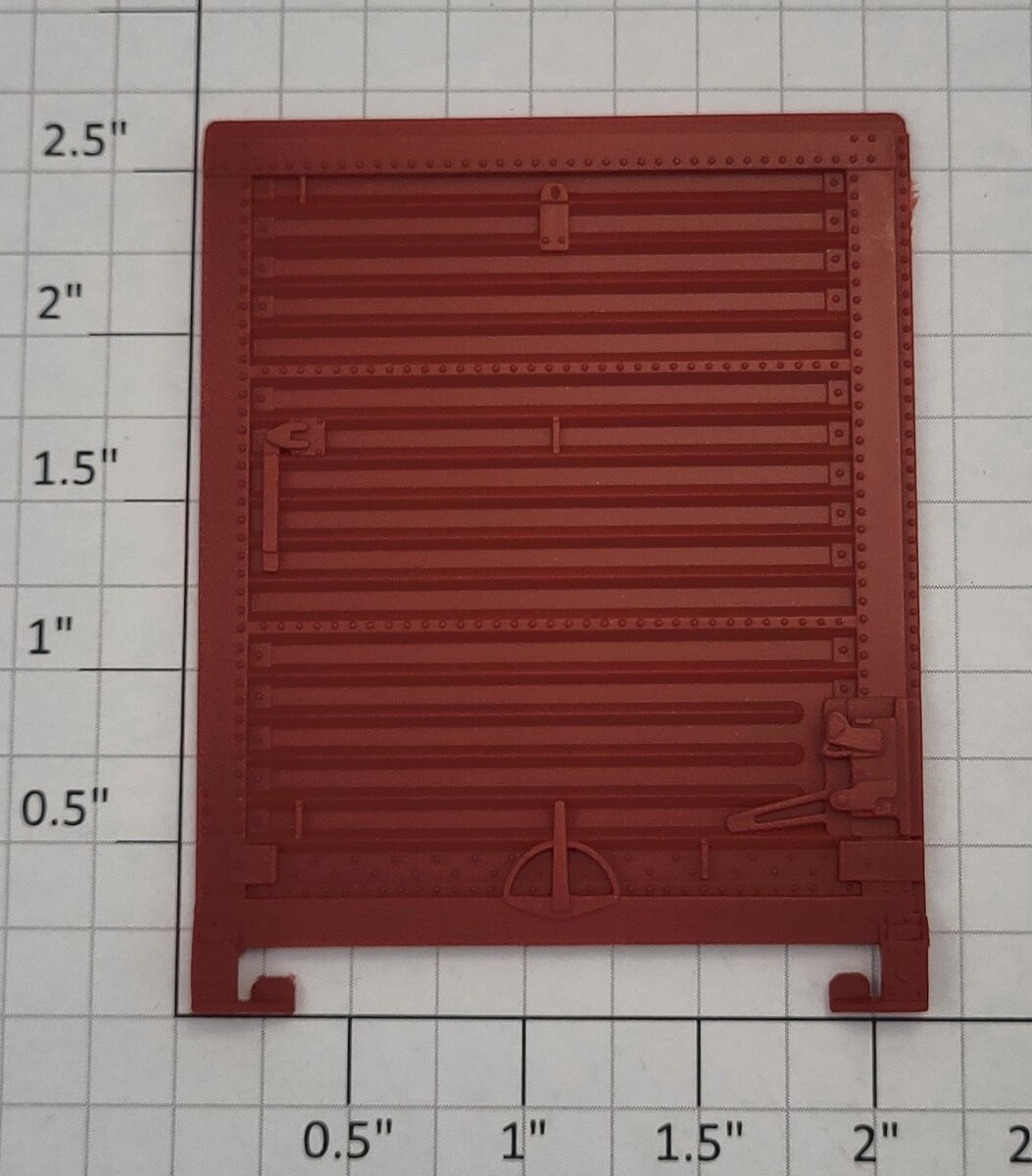 Lionel 17209-14 Baltimore & Ohio Burnt Red Boxcar "A" Door with Guides