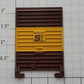 Lionel 17226-13 Milwaukee Road Standard Boxcar Door with Guides (9464-397)