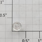Lionel 28080-74 Chicago & Alton Boiler Front Headlight Lens 0.318" Diameter