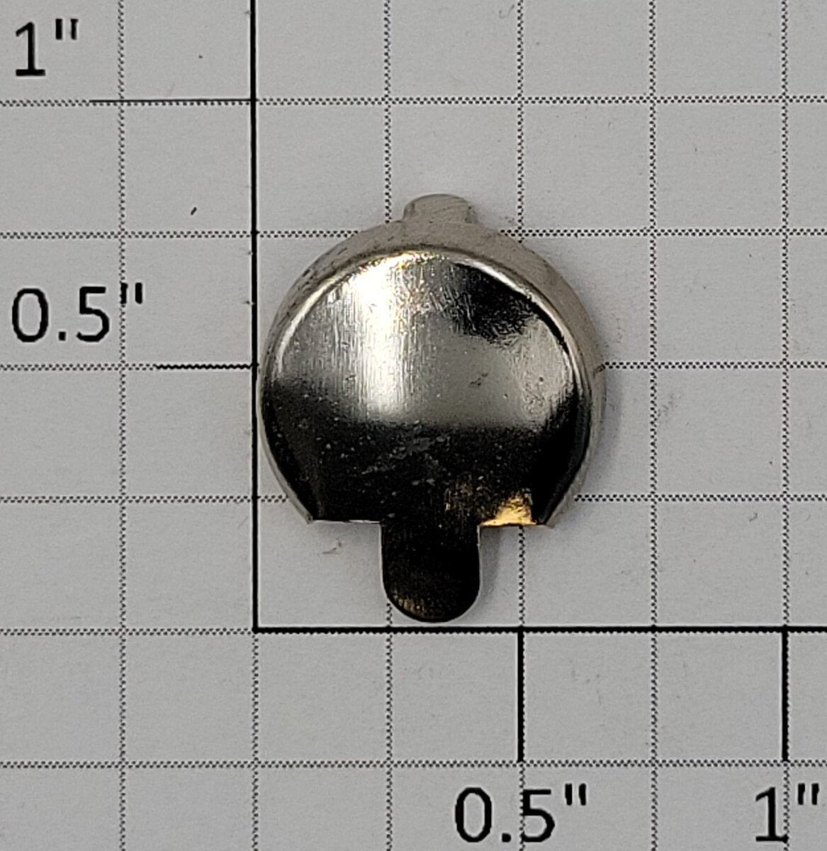 Lionel 418-32 Nickel Air Tank End