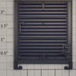 Lionel 17264-14 Dark Blue Plastic C&O Boxcar "A" Door with Guides