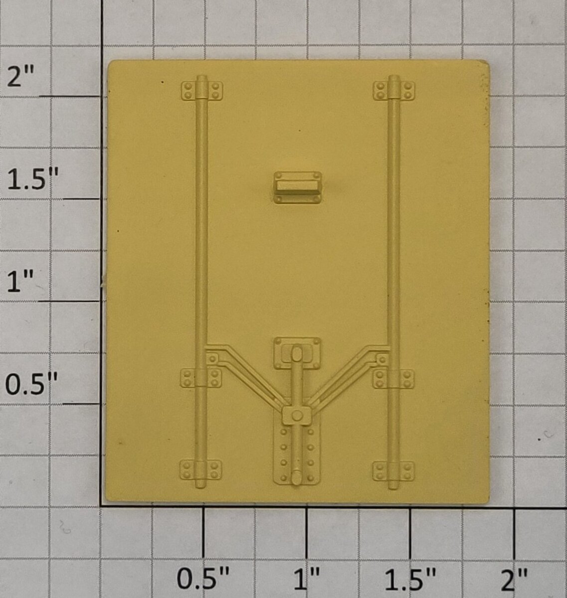 Lionel 17317-14 Pale Yellow Pennsylvania Refrigerator Car Door