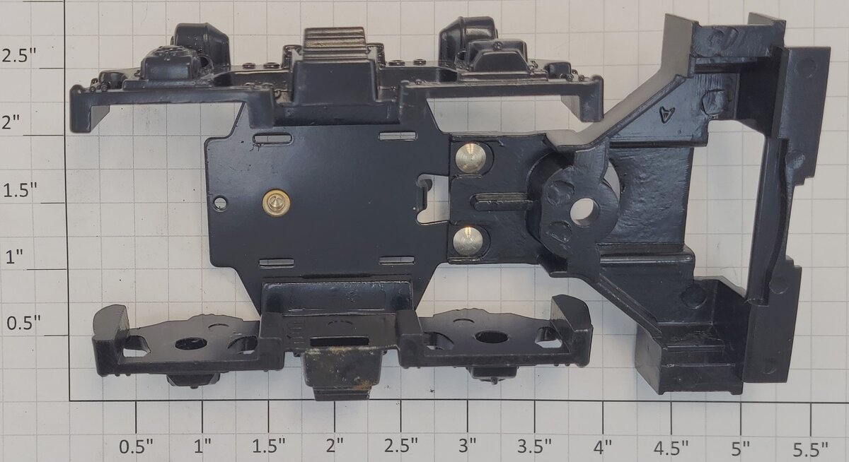 Lionel 18563-75 Black Die Cast GP-9 Diesel Plain Truck and Pilot Assembly