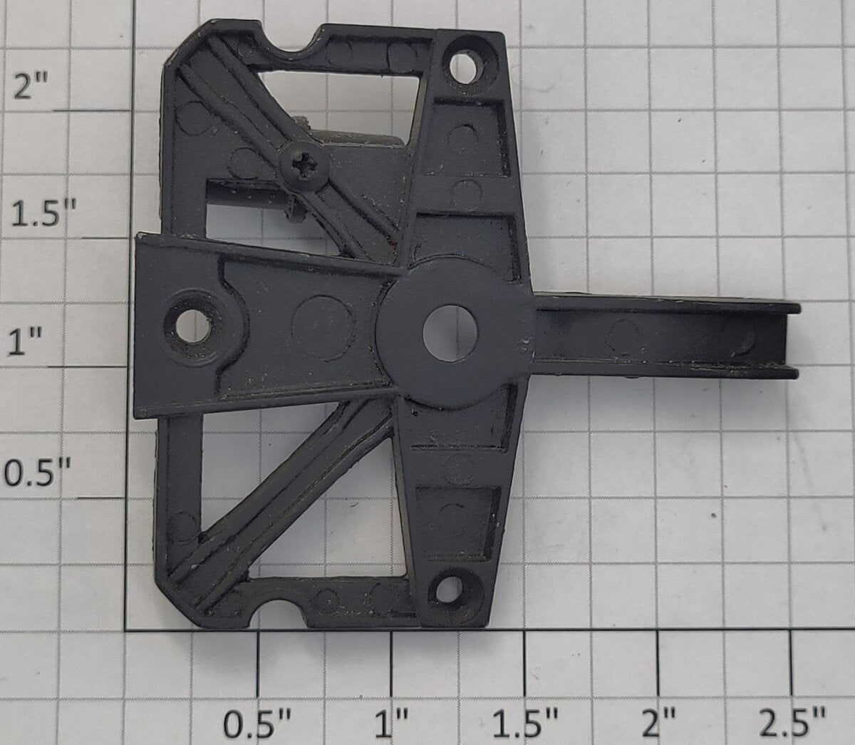 Lionel 26948-34 Black Painted Die Cast Hopper Frame End Assembly