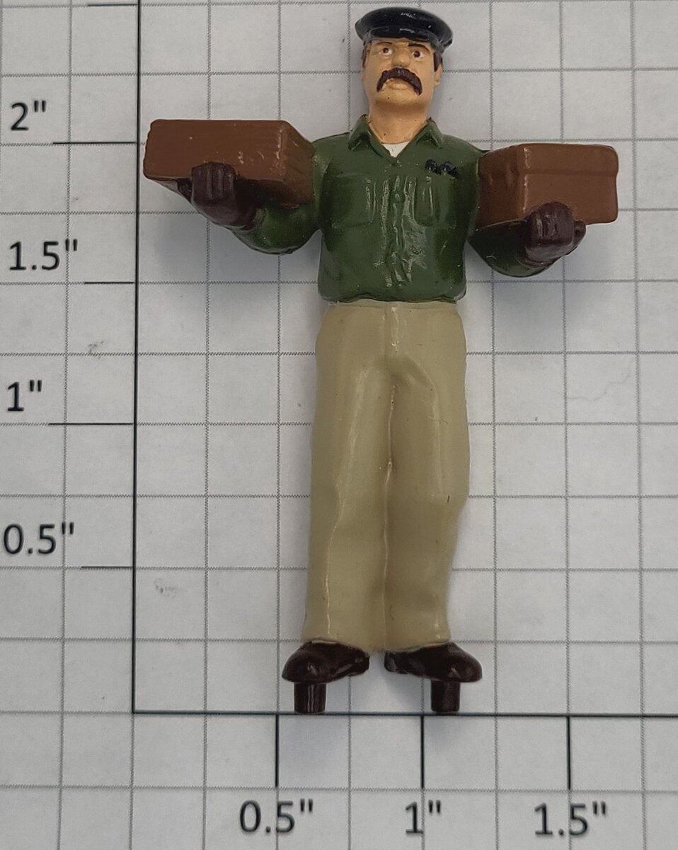 Lionel 12818-22 Workman with Boxes Figure