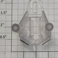 Lionel 2851-127 Clear Plastic GP-7 Diesel Rear Number Board Insert #607