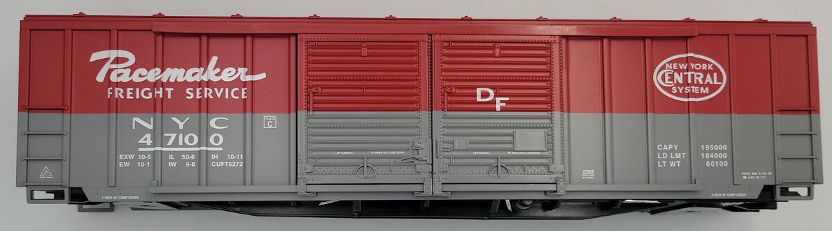 Lionel 27268-3 NYC Modern Dd Box Car Body #47100