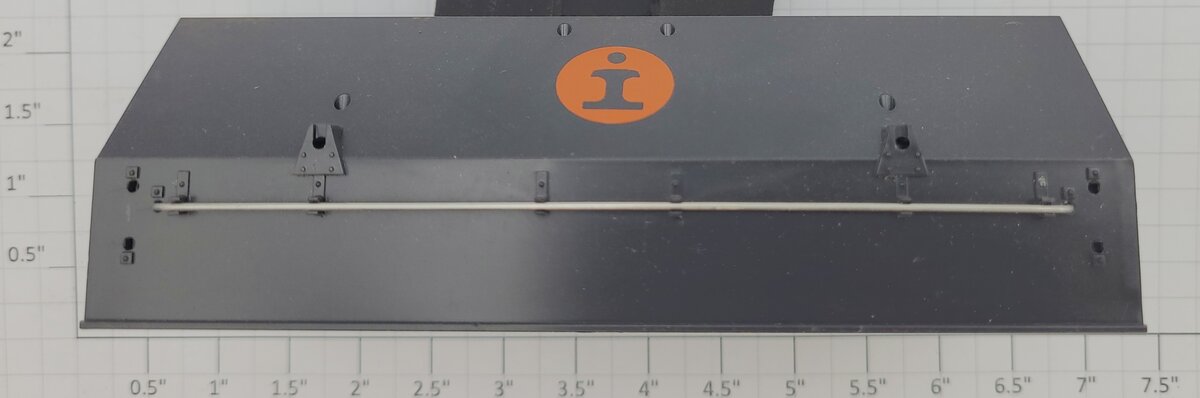Lionel 17404-17 Black Illinois Central Gulf Gondola Coil Cover with Side Rails