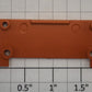 Lionel 22272-12 Orange K-Line Milwaukee Road Passenger Car Plain End Spacer