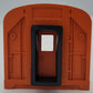 Lionel 22272-15 K- Line Plain Orange Aluminum Passenger Car End