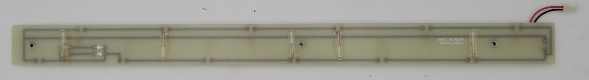 Lionel 22275-4 K-Line Aluminum Lamp Panel 18