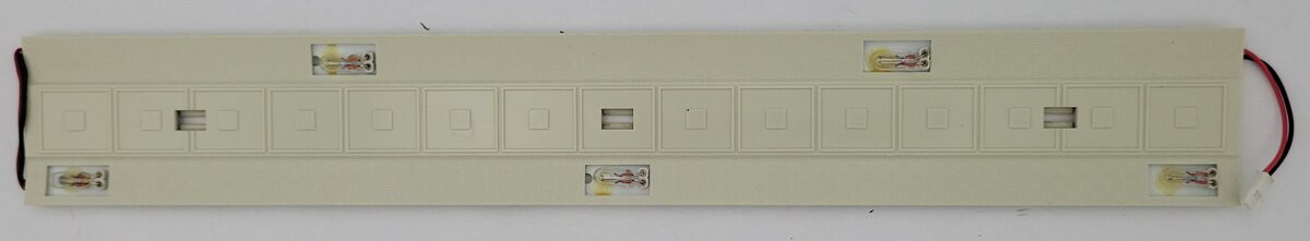 Lionel 22276-334 K-Line 18" Cedar Rapids Observation Car Interior Lamp Panel