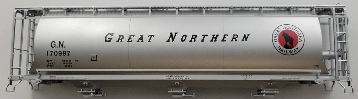 Lionel 27437-3 Great Northern Cylindrical Hopper Car Body #170997